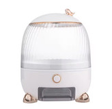 جا برنجی ۱۰ کیلویی درب دار پلاستیکی مقاوم سفید