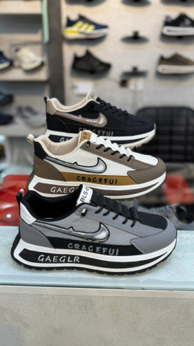 GRACEFUL Nike-style sneakers three colors front view – Shafagine.ir