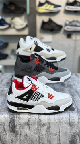 Air Jordan 4 profile, Nike Air Jordan 4 midsole, Jordan 4 classic colorways