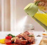 اسپری روغن دوکاره شیشهای با دو سری پاششی و قطرهای