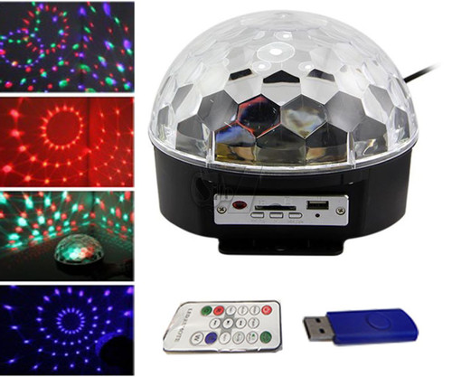 رقص نور نیمدایره با نوردهی ۳۶۰ درجه و فلش موزیک، دارای کنترل و برق مستقیم"